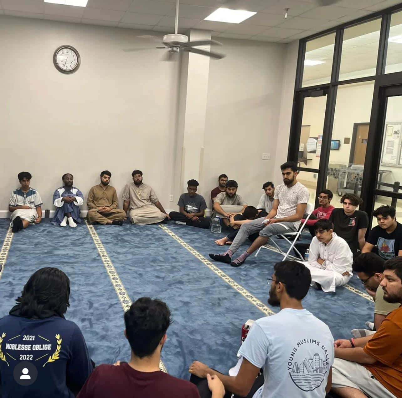 The chair passes down. A mentee now leads the halaqah himself