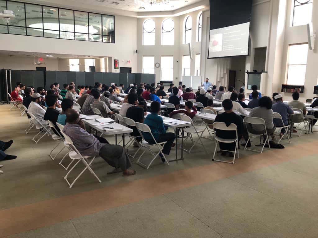 The habit of study, carried into a hall of grown men