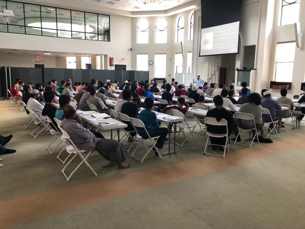 The habit of study, carried into a hall of grown men